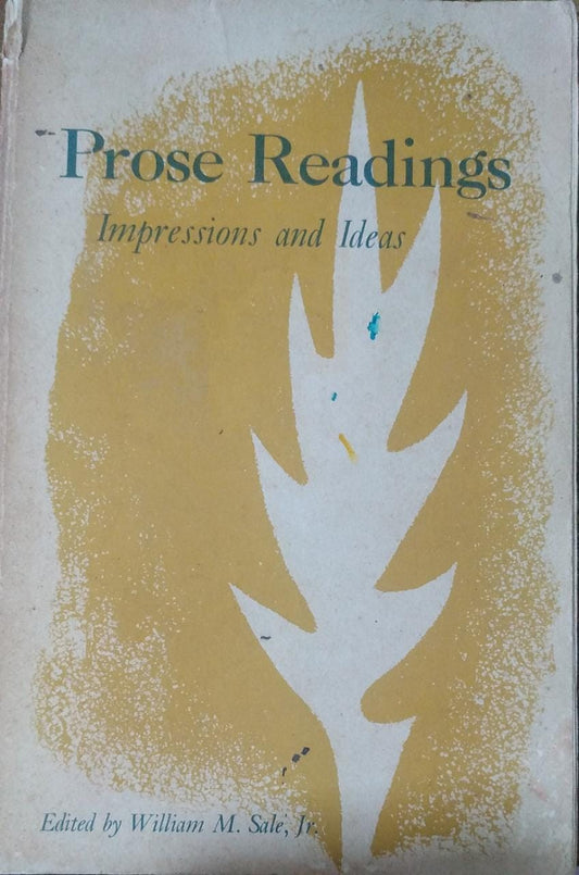 Prose Readings (RARE BOOKS)