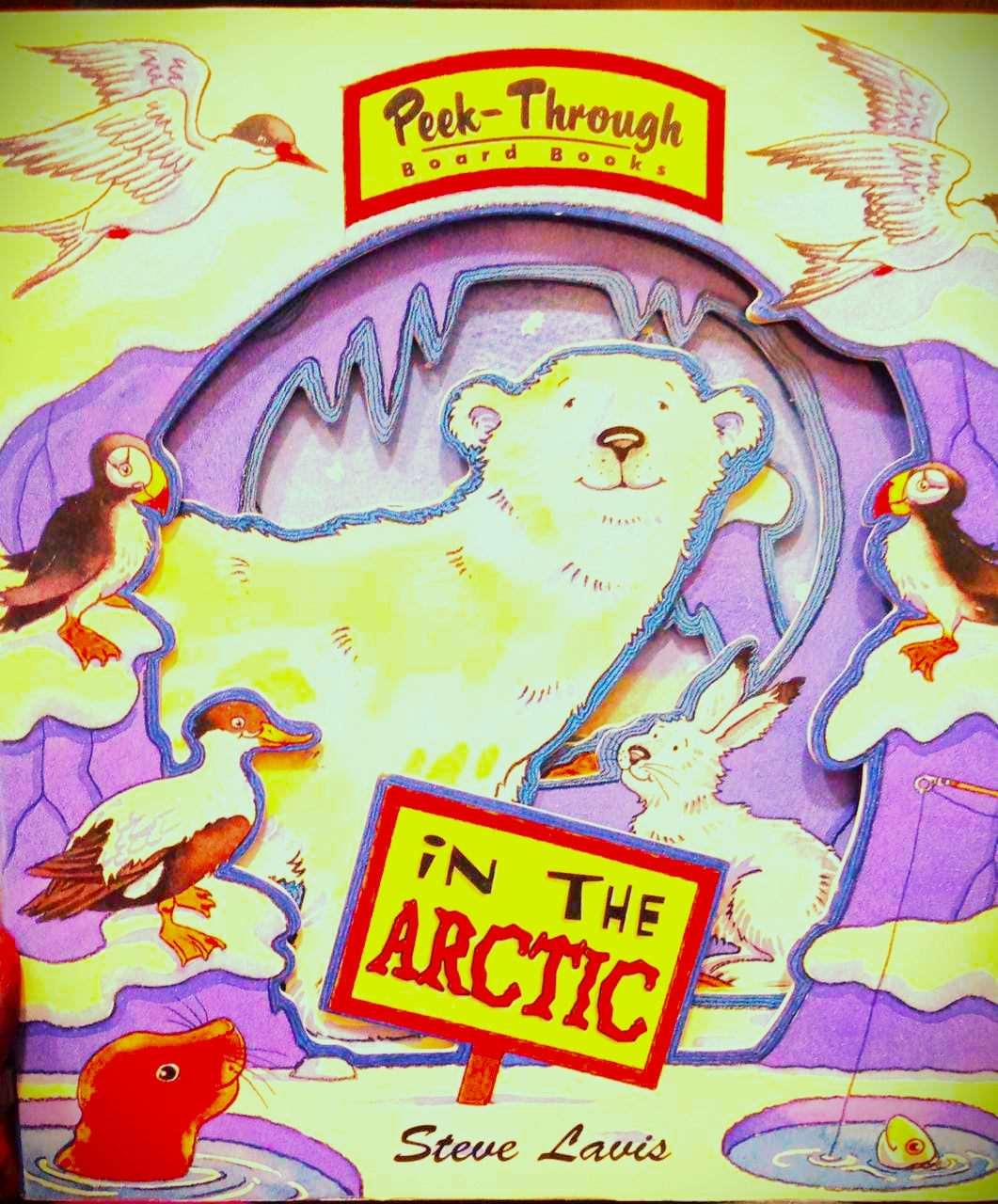 In the Arctic (Peek-Through Board Books) Board book