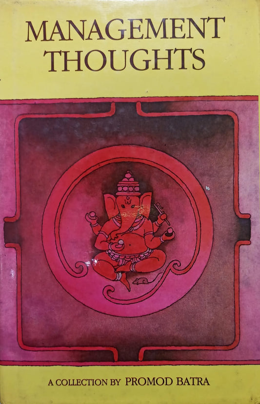 Management Thoughts [HARDCOVER] (RARE BOOKS)