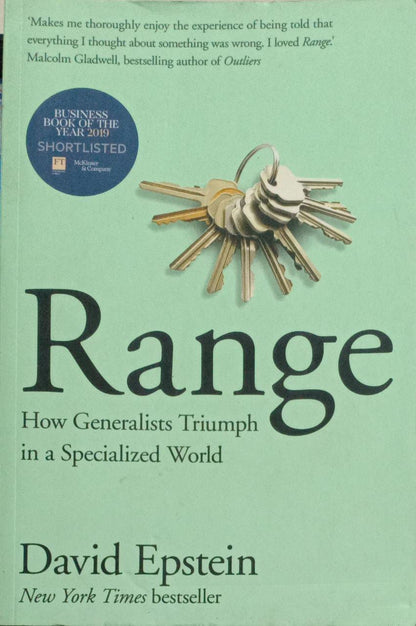 Range by David Epstein (RARE BOOKS)