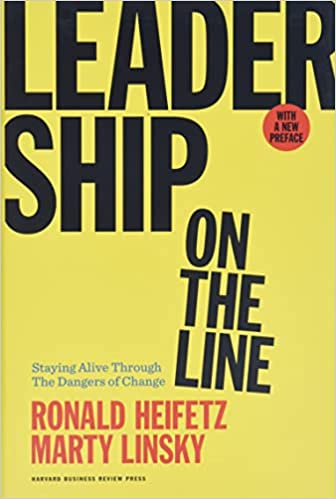 Leadership on the Line, With a New Preface [HARDCOVER] (RARE BOOKS)