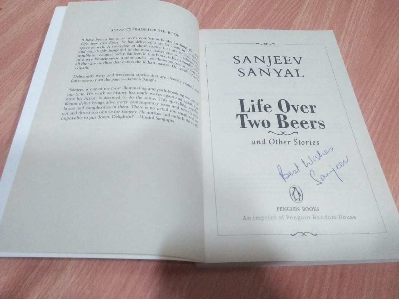 Life over Two Beers and other stories [SIGN COPY]