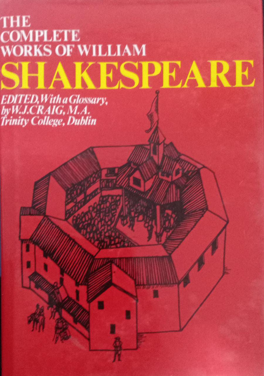 The complete works of William Shakespeare edited with a glossary [HARDCOVER] (RARE BOOKS)
