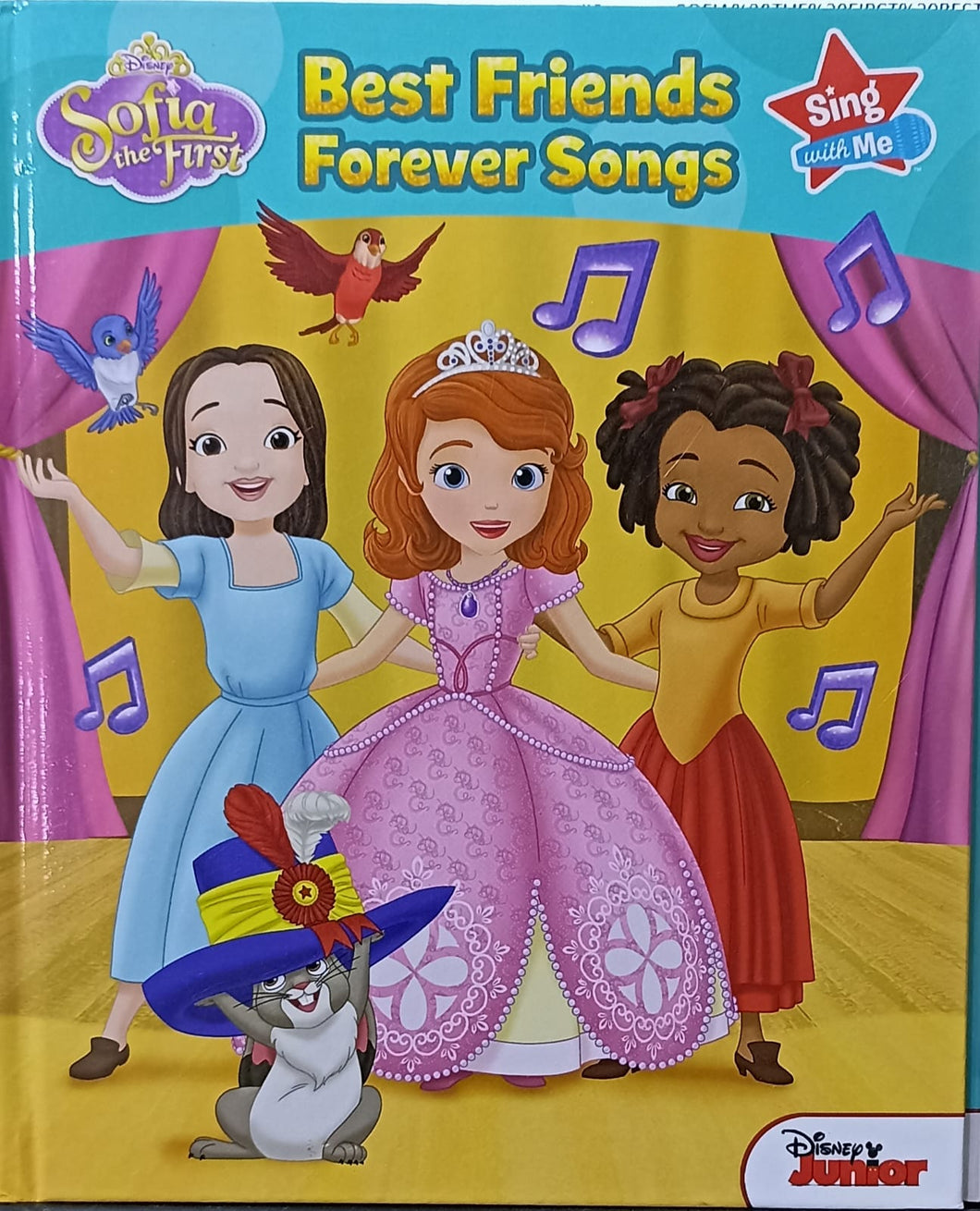 Sofia the first Best Friends Forever Songs (HARDCOVER)