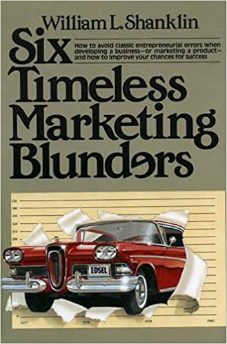 Six Timeless Marketing Blunders [HARDCOVER] (RARE BOOKS)