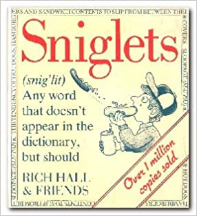 Sniglets by Rich Hall (RARE BOOKS)