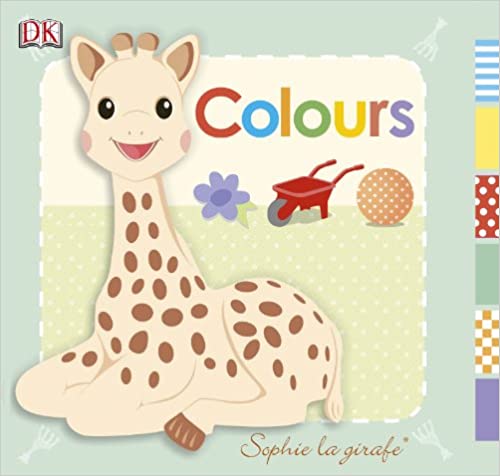 Sophie la girafe Colours [Board book – Lift the flap]