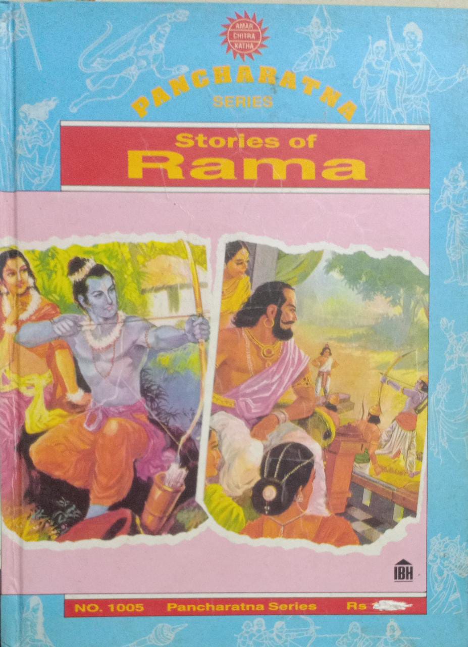 Stories Of Rama (Amar Chitra Katha) [HARDCOVER] [NO. 1005] [GRAPHIC NOVEL] (RARE BOOKS)