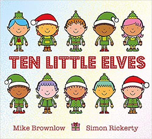 TEN LITTLE ELVES [Board book]