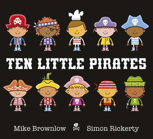 TEN LITTLE PIRATES [Board book]