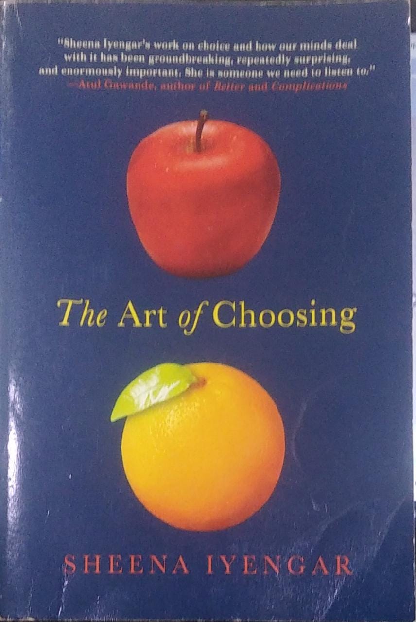 The Art Of Choosing [HARDCOVER]