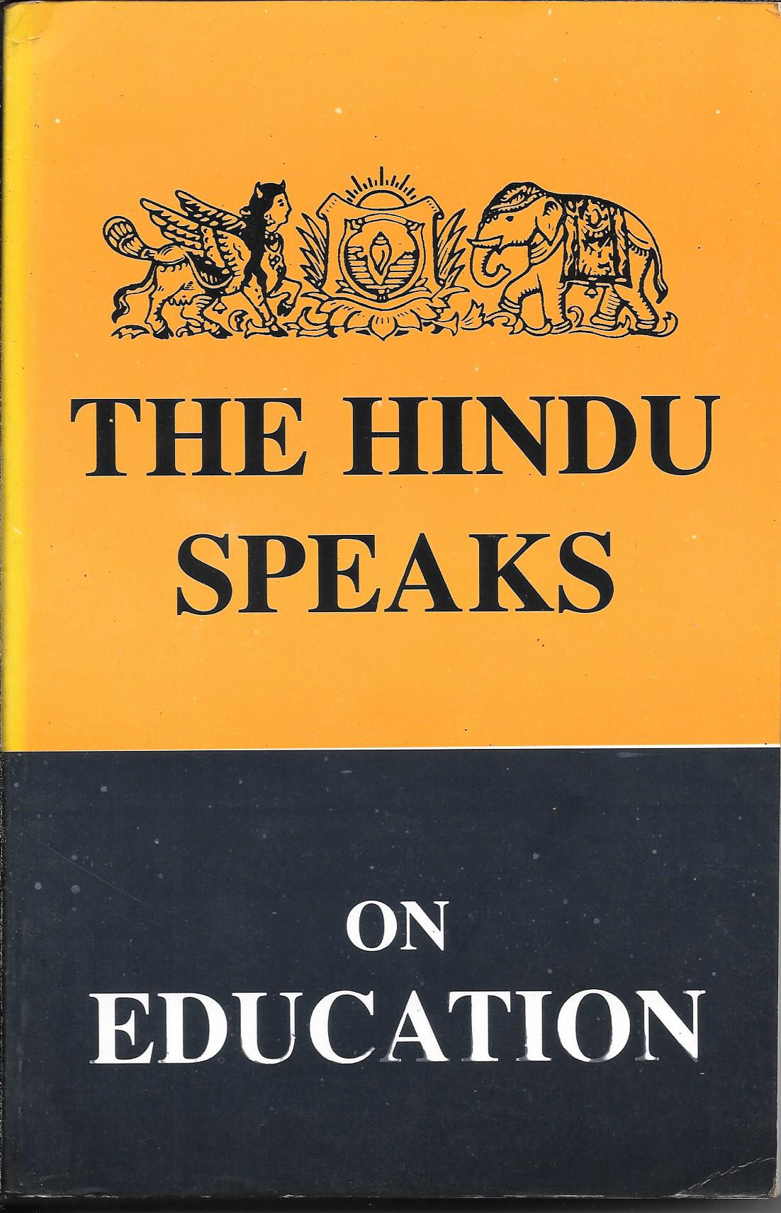 The Hindu Speaks on Education