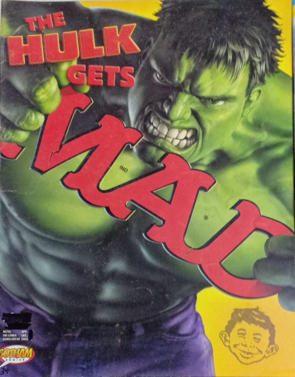 The Hulk gets mad no.39 [GRAPHIC NOVEL] [rare books]