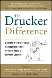 The Drucker Difference: What the World's Greatest Management Thinker Means to Today's Business Leaders (Hardcover) (RARE BOOKS)