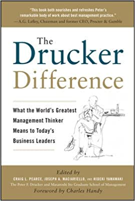 The Drucker Difference: What the World's Greatest Management Thinker Means to Today's Business Leaders (Hardcover) (RARE BOOKS)