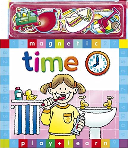 Time (22 MAGNETIC PIECES ONLY) [BOARD BOOK]