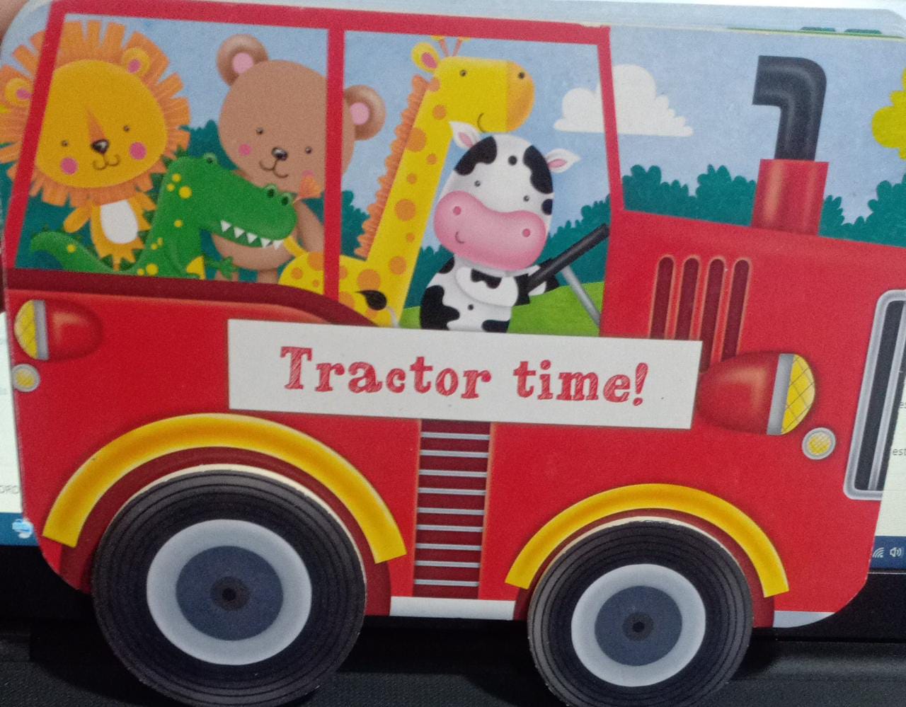 TRACTOR TIME [BOARD BOOK] [Lift the flap]