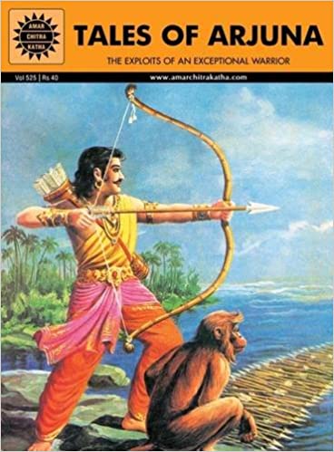 Tales of Arjuna Vol ; No 525 . (Amar Chitra Katha)