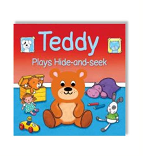 Teddy PLAYS HIDE AND SEEK [BOARD BOOK] (Finger Puppet Fun)