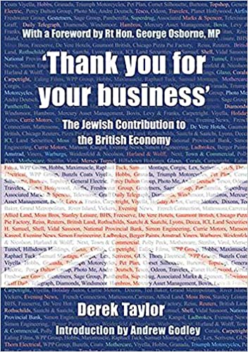 Thank you for your business: The Jewish Contribution to the British Economy (RARE BOOKS)