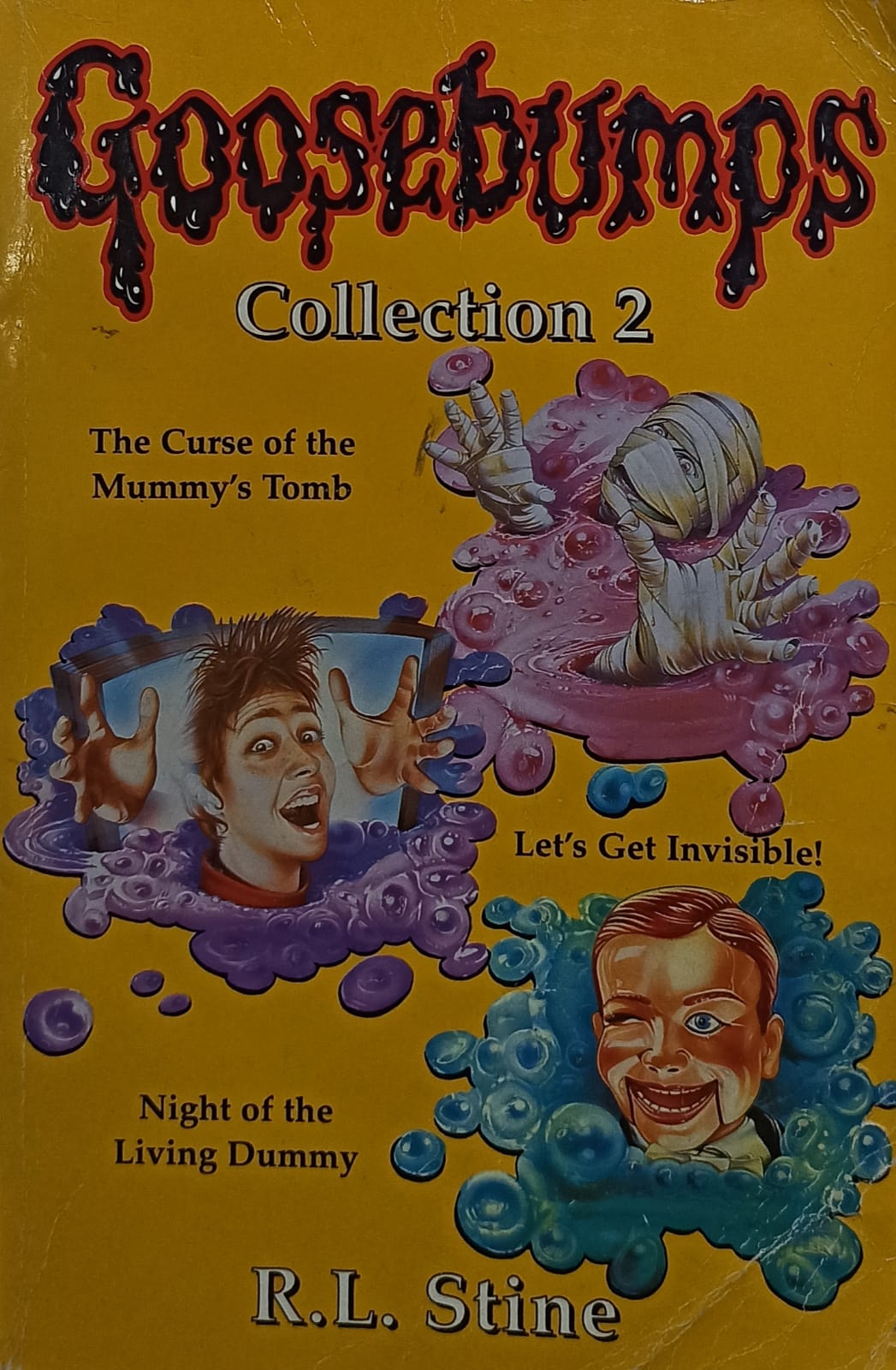 The Curse of the Mummy's Tomb, Let's Get Invisible, Night of the Living Dummy (No. 2) (Goosebumps - collections)
