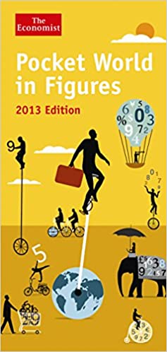 The Economist: Pocket World in Figures 2013 [HARDCOVER] (RARE BOOKS)