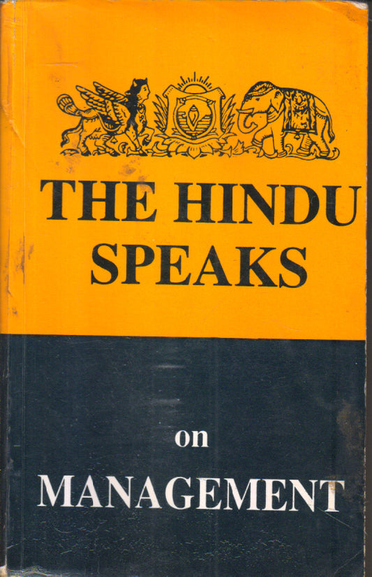 The Hindu Speaks on Management by The Hindu Group Publishing