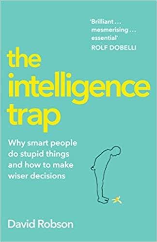 The Intelligence Trap [HARDCOVER] (RARE BOOKS)