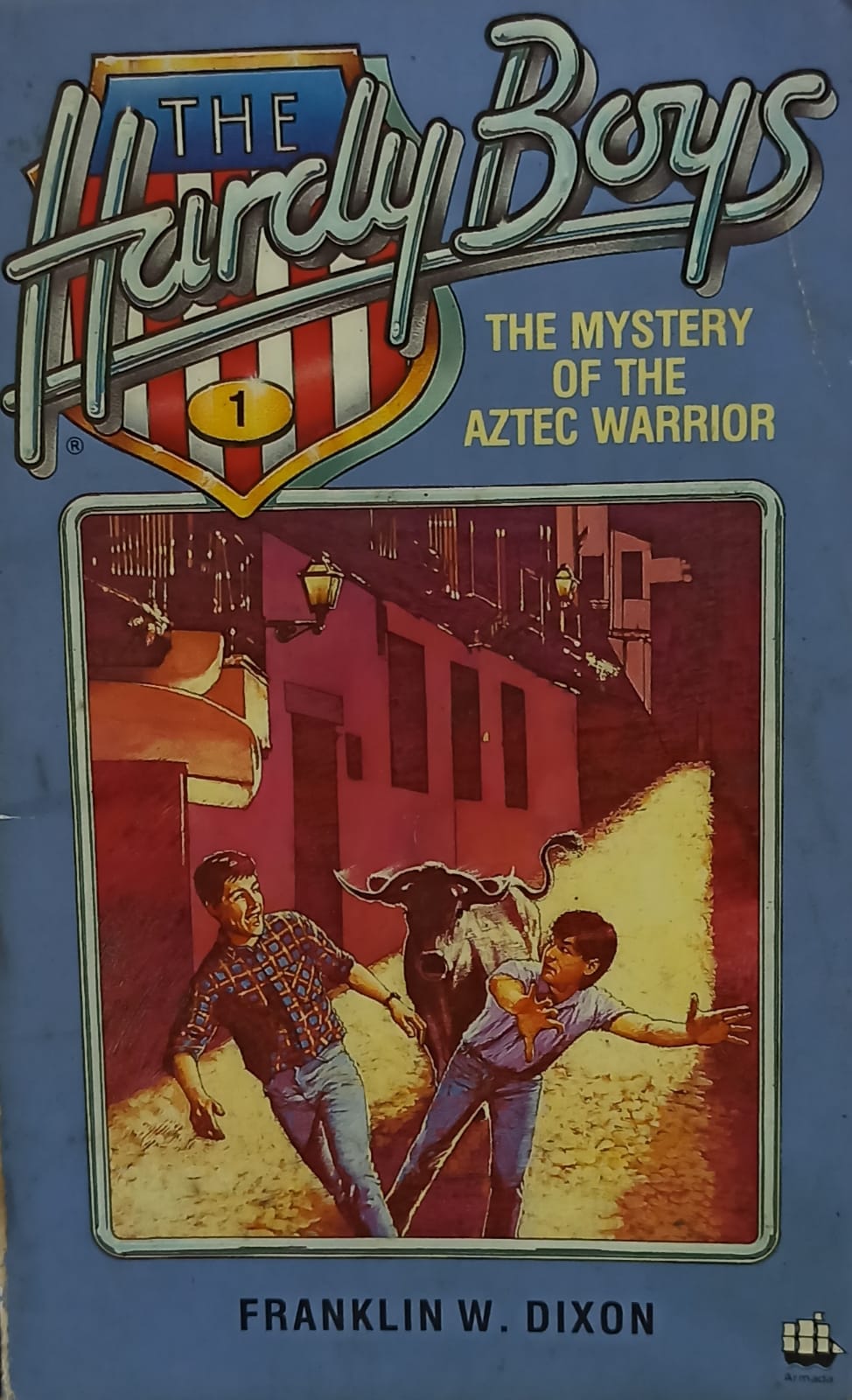 The mystery of the aztec warrior (the hardy boys mystery)