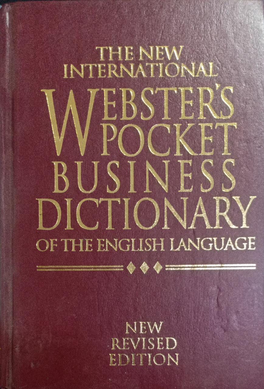 The new international webster's pocket business dictionary [hardcover]