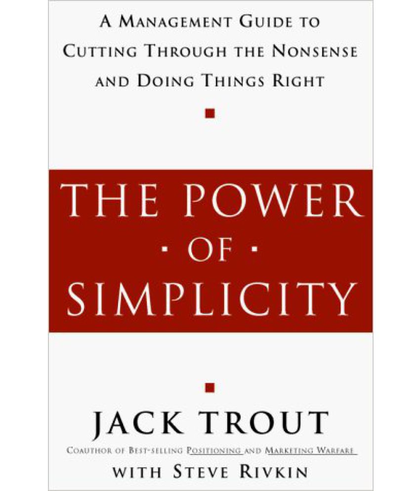 The power of simplicity (rare books)