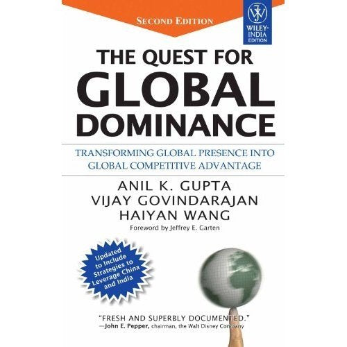 The quest for global dominance [bookskilowise] 0.405g x rs 300/-kg