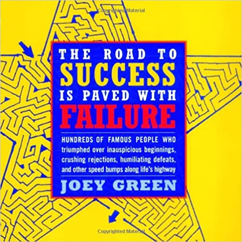 The Road To Success Is Paved With Failure (RARE BOOKS)