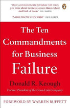 Load image into Gallery viewer, The ten commandments for business failure by Donald R. Keough
