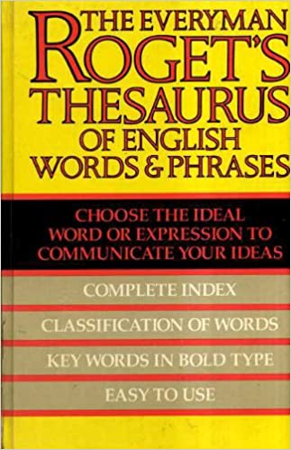 Thesaurus of English Words and Phrases [Hardcover] (RARE BOOKS)