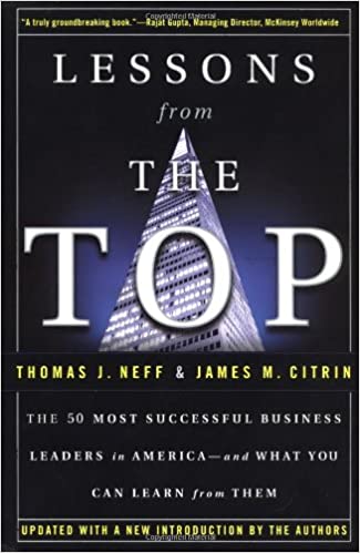 Lessons from the Top (RARE BOOKS)