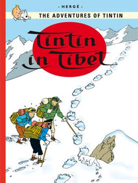Tintin in Tibet by Herge [Tintin] [Graphic novel]