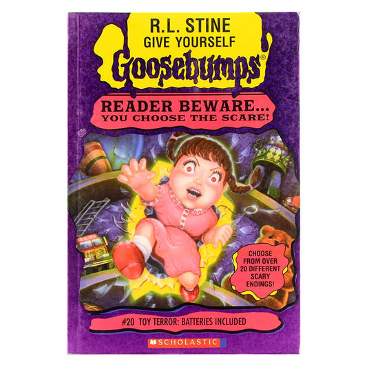 Toy Terror - Batteries Included (Give Yourself Goosebumps #20) by R.L. STINE