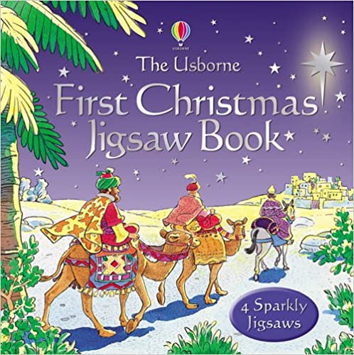 Usborne First Christmas Jigsaw Book [Hardcover]