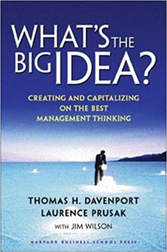 What's the Big Idea? ( HARDCOVER ) (RARE BOOKS)