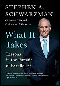 What It Takes: Lessons In The Pursuit Of Excellence (RARE BOOKS) (Hardcover)