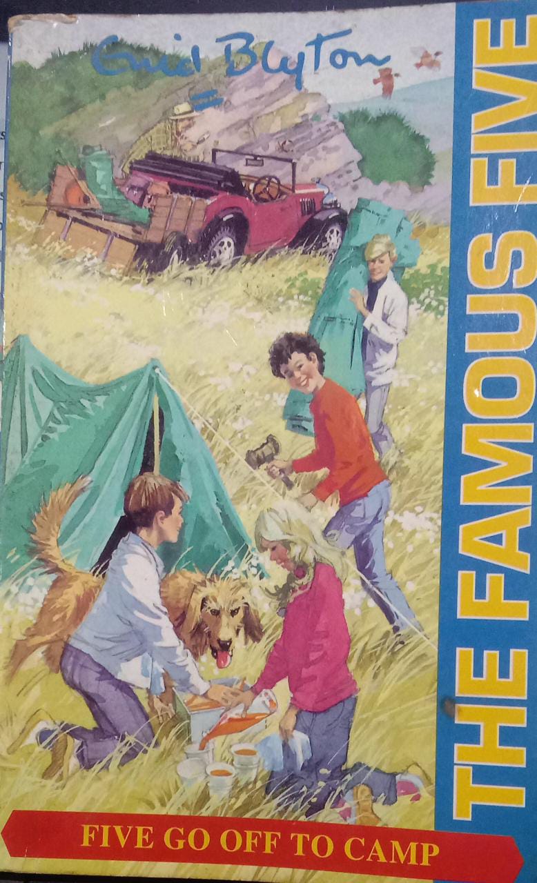 THE FAMOUS FIVE five go off to camp