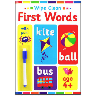 Wipe Clean First Words
