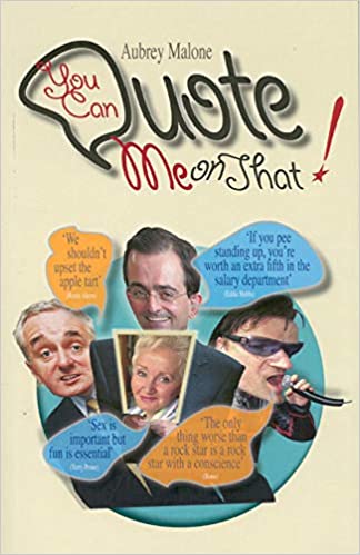 You Can Quote Me on That