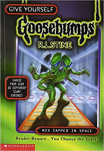 Give Yourself Goosebumps #23: Zapped In Space by R.L. Stine
