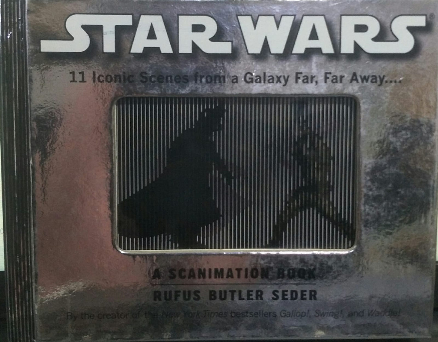 STAR WARS 11 Iconic scenes from a Galaxy far, far away [A SCANIMATION BOOK] [HARDCOVER]