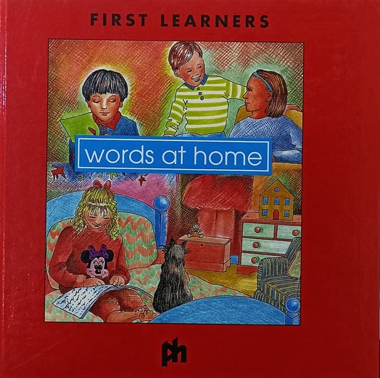 FIRST LEARNERS Words at home (HARDCOVER)