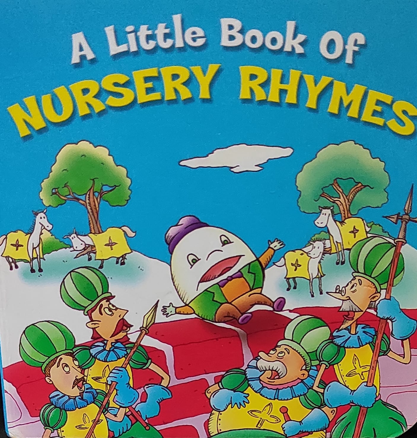 A Little books of Nursery Rhymes (PALM SIZE BOARD BOOK)