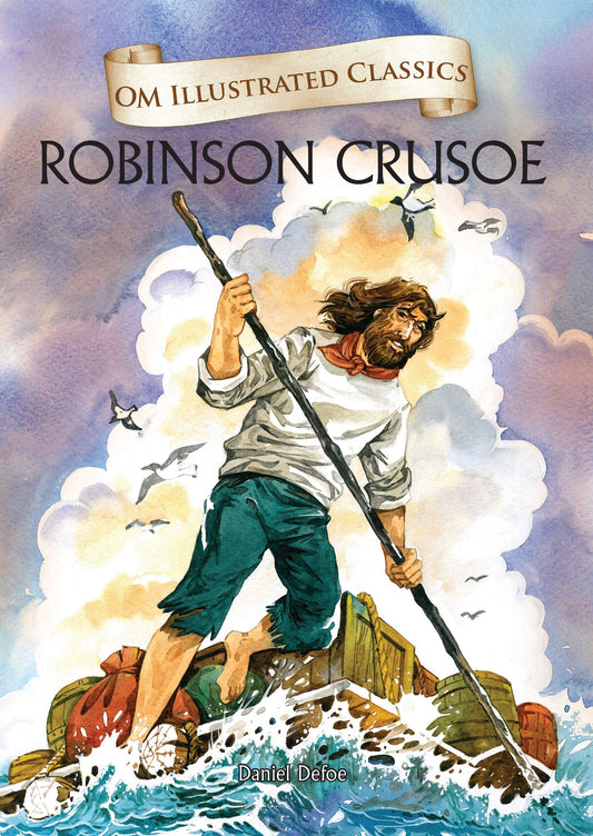 Robinson crusoe classics by DANIEL DEFOE {hardcover}