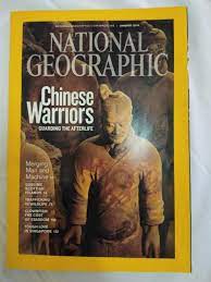 Chinese Warriors [National Geographic Magazine] [January 2010] [rare books]